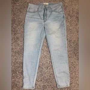 Madewell 30 EUC 9" MID-RISE SKINNY CROP